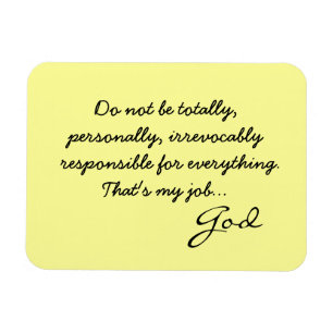 Gott-Anmerkungs-Magnet Magnet