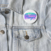 Gott beantwortet christlichen Entwurf des Gebets Button (Beispiel)