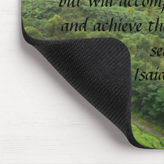 Gott behält sein Versprechenbibel-Vers mousepad (Ecke)