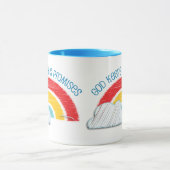 Gott behält seine christliche Kaffee-Tasse der Tasse (Zentrum)