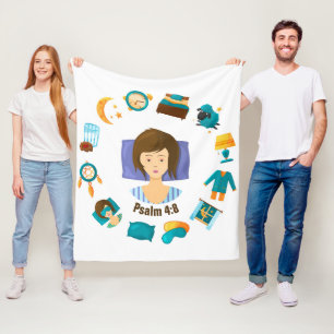 Gott Behalte mir Safe - Fleece Blanket, 60"x80"