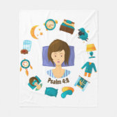 Gott Behalte mir Safe - Fleece Blanket, 60"x80" (Vorderseite)