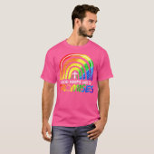 Gott Behalte sein Versprechen Rainbow Christlich B T-Shirt (Vorne ganz)