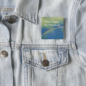 Gott Behalte seine Versprechen mit Regenbogen am H Button (Beispiel)