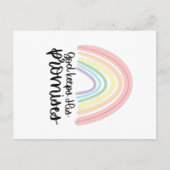 Gott Behalte seine Versprechen Postkarte (Vorderseite)