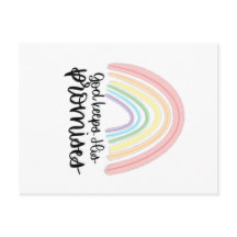 Gott Behalte seine Versprechen Postkarte