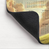 Gott beobachtet sein Kind im Kalender 2025 Mousepad (Ecke)