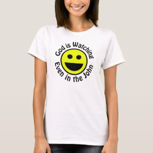 Gott beobachtet T - Shirt