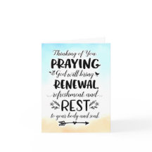 Gott beten bringt Ihnen Erfrischung und Erholung C