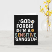 Gott bewahre, dass ich ein sensibler Gangsta bin, Karte (Gelbe Blume)
