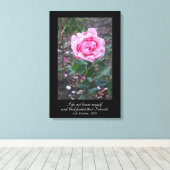 Gott bewahre, dass ich mich selbst kennen sollte - leinwanddruck (Insitu (Holzboden))