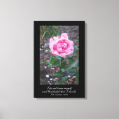 Gott bewahre, dass ich mich selbst kennen sollte - leinwanddruck (Vorderseite)