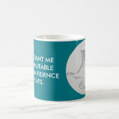 Gott bewilligen mir das unabänderliche kaffeetasse (Mittel)