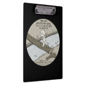 Gott bietet einen Pfad Klemmbrett (Rechts)