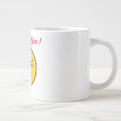 "GOTT BLESS, DASS DU GEFÄHRDET BIST Jumbo-Tasse (Rechts)