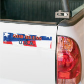"GOTT BLESS the U.S.A." Autoaufkleber (Auf Lkw)