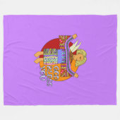 GOTT BLESS YOU + your background & ideas Fleecedecke (Vorderseite (Horizontal))