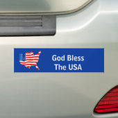 Gott BlessThe USA Autoaufkleber (Auf Auto)