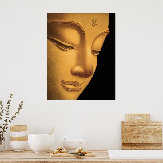 Gott Buddha Poster (Küche)