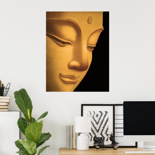 Gott Buddha Poster (Heimbüro)