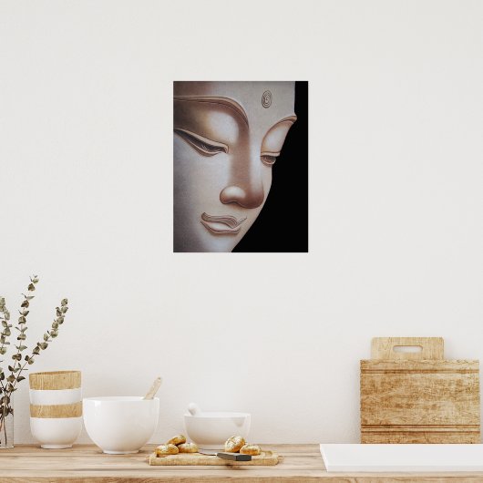 Gott Buddha Poster (Küche)