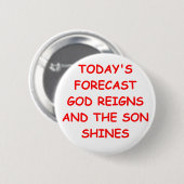GOTT BUTTON (Vorne & Hinten)