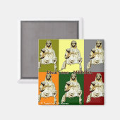 Gott Ceres Magnet (Vorderseite/Rückseite)