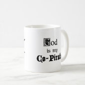 Gott Co-Pirat Kaffeetasse (VorderseiteRechts)