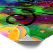 Gott dachte, die Welt brauche dich Poster (Ecke)