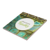 Gott Dank Copper Patina Fliese (Seite)