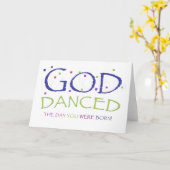 Gott Danziger Blankarte Karte (Gelbe Blume)