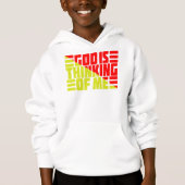 GOTT DENKT AN MICH HOODIE (Vorderseite)