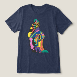 Gott der Farbe Tri-Blend Shirt