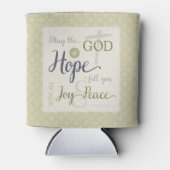 Gott der Hoffnung Fülle dich mit Freude und Friede Dosenkühler (Vorderseite)
