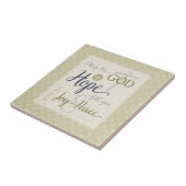 Gott der Hoffnung Fülle dich mit Freude und Friede Fliese (Seite)