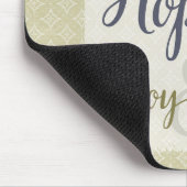 Gott der Hoffnung Fülle dich mit Freude und Friede Mousepad (Ecke)