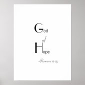 Gott der Hoffnung Poster (Vorne)