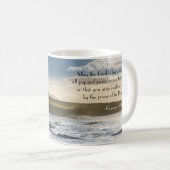 Gott der Hoffnung, Römer 15:13 Bibelverse, irische Kaffeetasse (VorderseiteRechts)