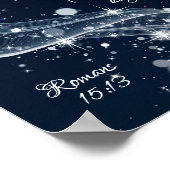 Gott der Hoffnung, Römer 15:13 Bibelverse, Poster (Ecke)