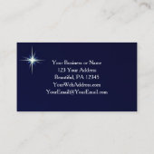 Gott der Hoffnung, Römer 15:13 Bibelverse Visitenkarte (Rückseite)