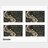 Gott der Hoffnung, Römer 15:13 Bibelverse, Weihnac Rechteckiger Aufkleber (Blatt)