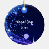 Gott der Hoffnung Römer 15:13 Bibelverse, Weihnach Keramik Ornament (Hinten)