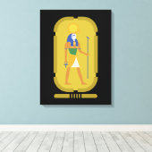 Gott der Sonne Leinwanddruck (Insitu (Holzboden))