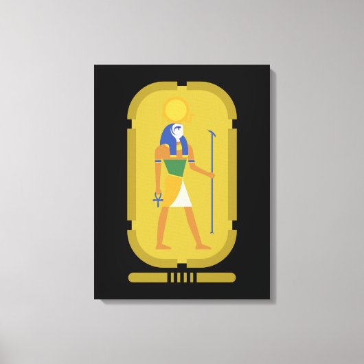 Gott der Sonne Leinwanddruck (Vorderseite)