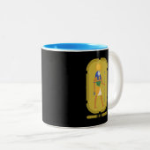 Gott der Sonne Zweifarbige Tasse (VorderseiteRechts)