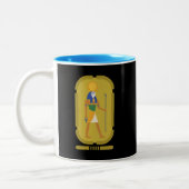 Gott der Sonne Zweifarbige Tasse (Links)