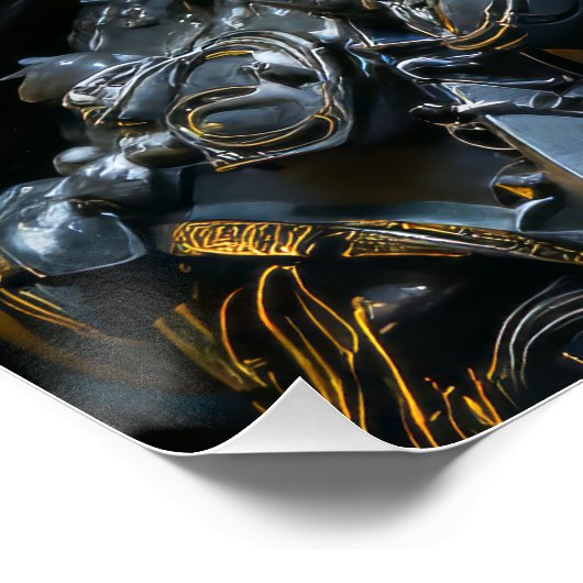 Gott der Unterwelt Poster (Ecke)