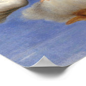 Gott der Vater - Kreis Pierre Mignard Fine Art Poster (Ecke)