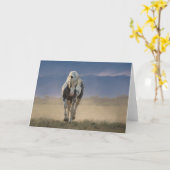 ‚Gott des Donners‘ Note Card Karte (Gelbe Blume)