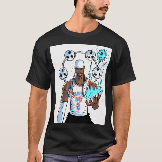 Gott des Donners. T-Shirt (Vorderseite)